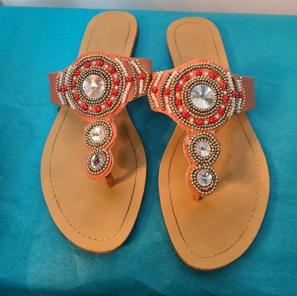 Nicole Beaded Sandel